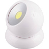 FERON // Cветильник св/д поворотный 1LED 3W(100lm) 75x80 белый (без 3xR03) 