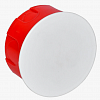 IEK // Коробка КМ41007 распаячная для твердых стен d80x40 с крышкой